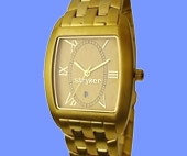Gents IP Gold Plated Stainless Steel Model qa-1G-04MY