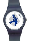 Rotating Disc Logo Watch