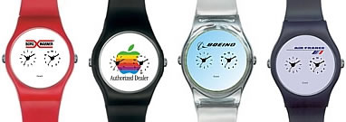 Dual Time Custom Watches with Logo