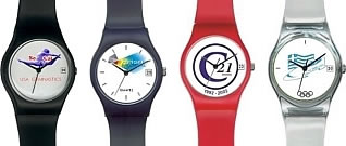 Custom Date Watch Swatch Style